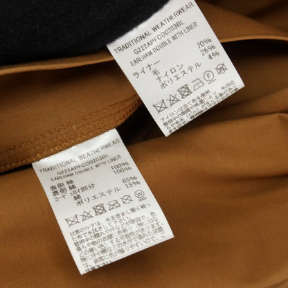 【中古】トラディショナルウェザーウェア Traditional Weatherwear コットン ストームシール ダブルブレストコート キャメルブラウン【サイズ36】【 状態ランクB 】【 メンズ 】