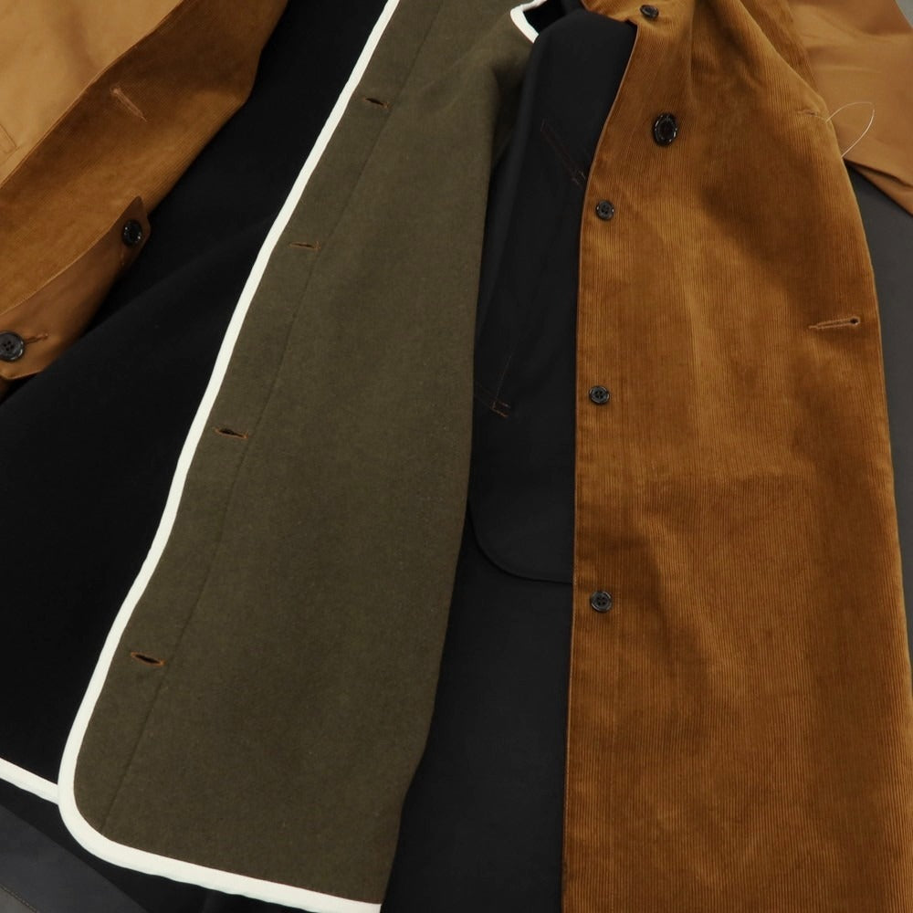 【中古】トラディショナルウェザーウェア Traditional Weatherwear コットン ストームシール ダブルブレストコート キャメルブラウン【サイズ36】【 状態ランクB 】【 メンズ 】