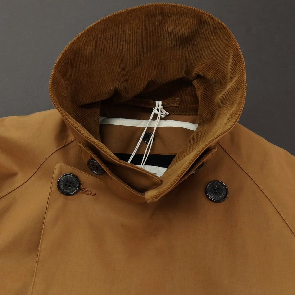 【中古】トラディショナルウェザーウェア Traditional Weatherwear コットン ストームシール ダブルブレストコート キャメルブラウン【サイズ36】【 状態ランクB 】【 メンズ 】