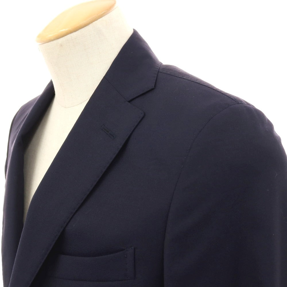【中古】ボリオリ BOGLIOLI HAMPTON ウール 3B テーラードジャケット ネイビー【サイズ44】【 状態ランクC 】【 メンズ 】 [BPD]