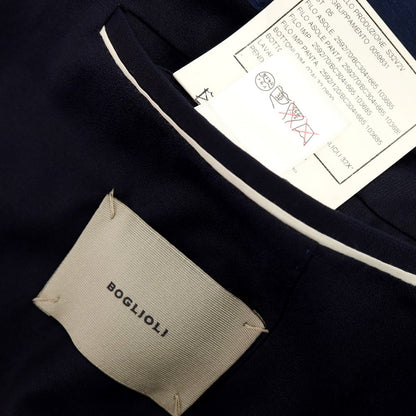 【中古】ボリオリ BOGLIOLI HAMPTON ウール 3B テーラードジャケット ネイビー【サイズ44】【 状態ランクC 】【 メンズ 】 [BPD]