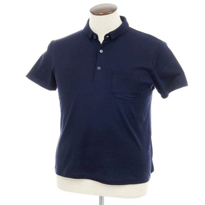 【中古】ルトロワ Letroyes コットン 半袖ポロシャツ ダークネイビー【サイズL】【 状態ランクA 】【 メンズ 】