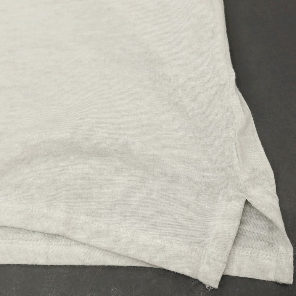 【SALE30%OFF/返品不可】【中古】マジェスティック フィラチュール オム MAJESTIC FILATURES HOMME コットン クルーネック 長袖Ｔシャツ ライトグレージュ系【 サイズM 】【 状態ランクB 】【 メンズ 】