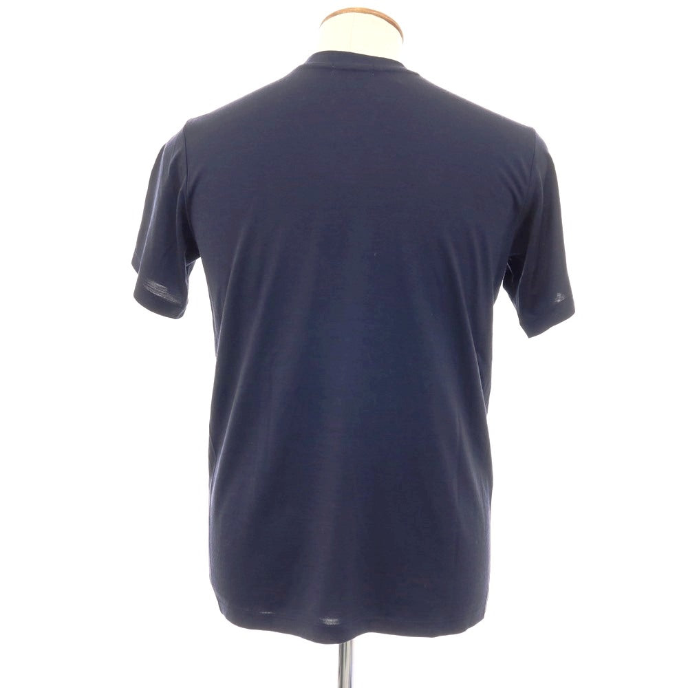 【中古】プラステ PLST ウールポリエステル クルーネック 半袖Ｔシャツ ネイビー【サイズM】【 状態ランクB 】【 メンズ 】