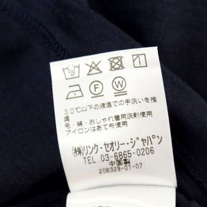 【SALE30%OFF/返品不可】【中古】プラステ PLST ウールポリエステル クルーネック 半袖Ｔシャツ ネイビー【 サイズM 】【 状態ランクB 】【 メンズ 】