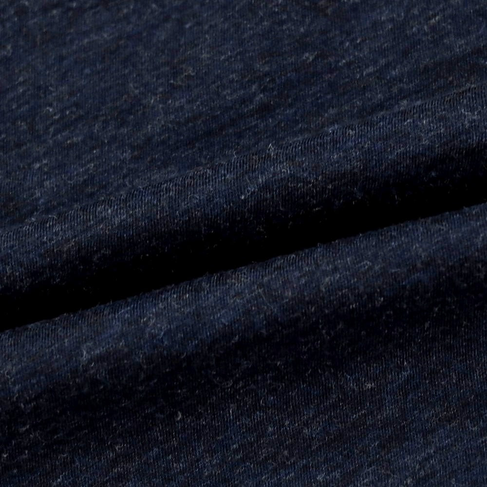 【SALE30%OFF/返品不可】【中古】ジェームスパース JAMES PERSE コットン ヘンリーネック 長袖Ｔシャツ ネイビーxダークグレー【 サイズ 00 】【 状態ランクB 】【 メンズ 】