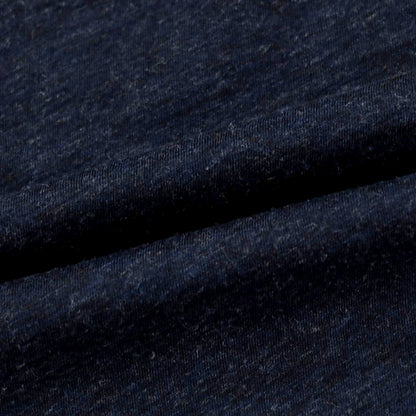 【SALE30%OFF/返品不可】【中古】ジェームスパース JAMES PERSE コットン ヘンリーネック 長袖Ｔシャツ ネイビーxダークグレー【 サイズ 00 】【 状態ランクB 】【 メンズ 】