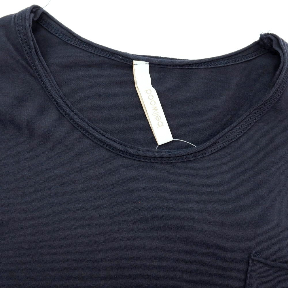 【SALE30%OFF/返品不可】【中古】ベルウッド Bellwood コットン 半袖ポケットTシャツ ネイビー【 サイズ46 】【 状態ランクB 】【 メンズ 】