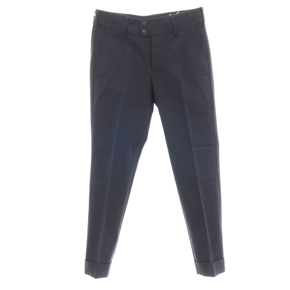 【中古】グッチ GUCCI riding ストレッチ コットン カジュアルスラックスパンツ ネイビー【サイズ44】【 状態ランクB 】【 メンズ 】