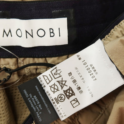 【中古】【未使用】モノビ MONOBI BIOTEX EASY PANT ポリエステル イージーパンツ ベージュ【サイズM】【 状態ランクS 】【 メンズ 】