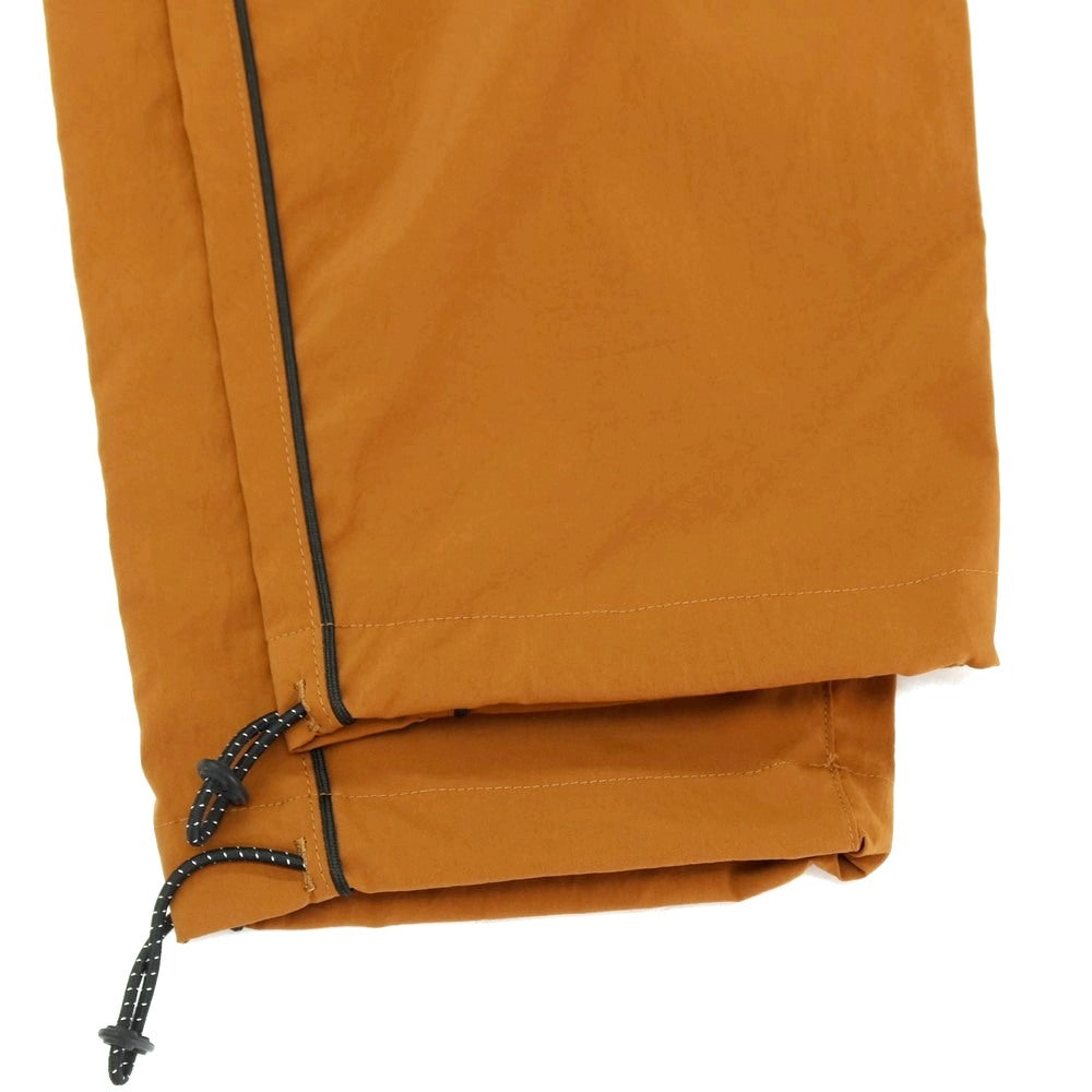 【中古】ナンバーエム NUMBER M JOURNAL STANDARD別注 ポリエステル イージーパンツ キャメルブラウンxブラック【サイズ46】【 状態ランクA 】【 メンズ 】
