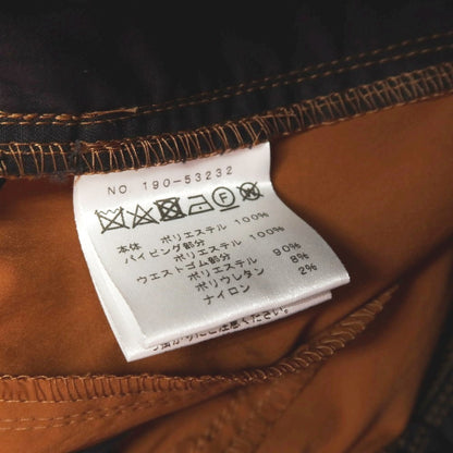 【中古】ナンバーエム NUMBER M JOURNAL STANDARD別注 ポリエステル イージーパンツ キャメルブラウンxブラック【サイズ46】【 状態ランクA 】【 メンズ 】