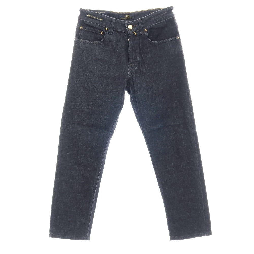 【中古】ピーティーゼロチンクエ PT05 ストレッチ コットンカシミヤ デニムパンツ ジーンズ ダークネイビー【サイズ30】【 状態ランクB 】【 メンズ 】