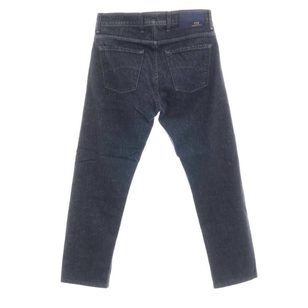 【中古】ピーティーゼロチンクエ PT05 ストレッチ コットンカシミヤ デニムパンツ ジーンズ ダークネイビー【サイズ30】【 状態ランクB 】【 メンズ 】