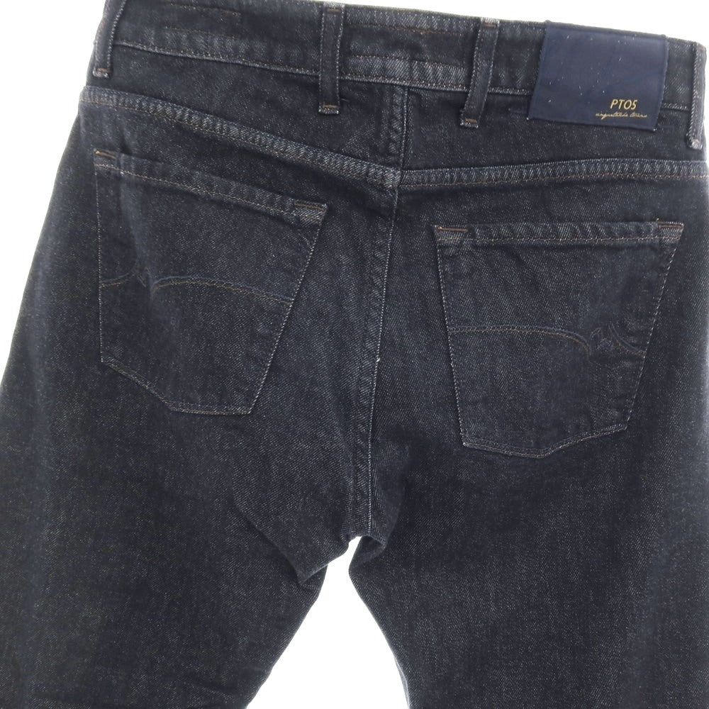 【中古】ピーティーゼロチンクエ PT05 ストレッチ コットンカシミヤ デニムパンツ ジーンズ ダークネイビー【サイズ30】【 状態ランクB 】【 メンズ 】