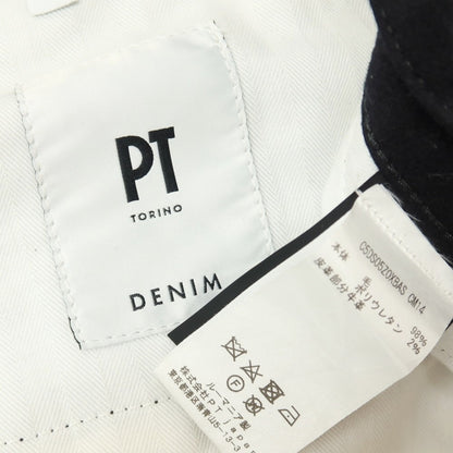 【中古】ピーティートリノ デニム PT TORINO DENIM SWING ウールポリウレタン 5ポケットパンツ ブラック【サイズ31】【 状態ランクB 】【 メンズ 】