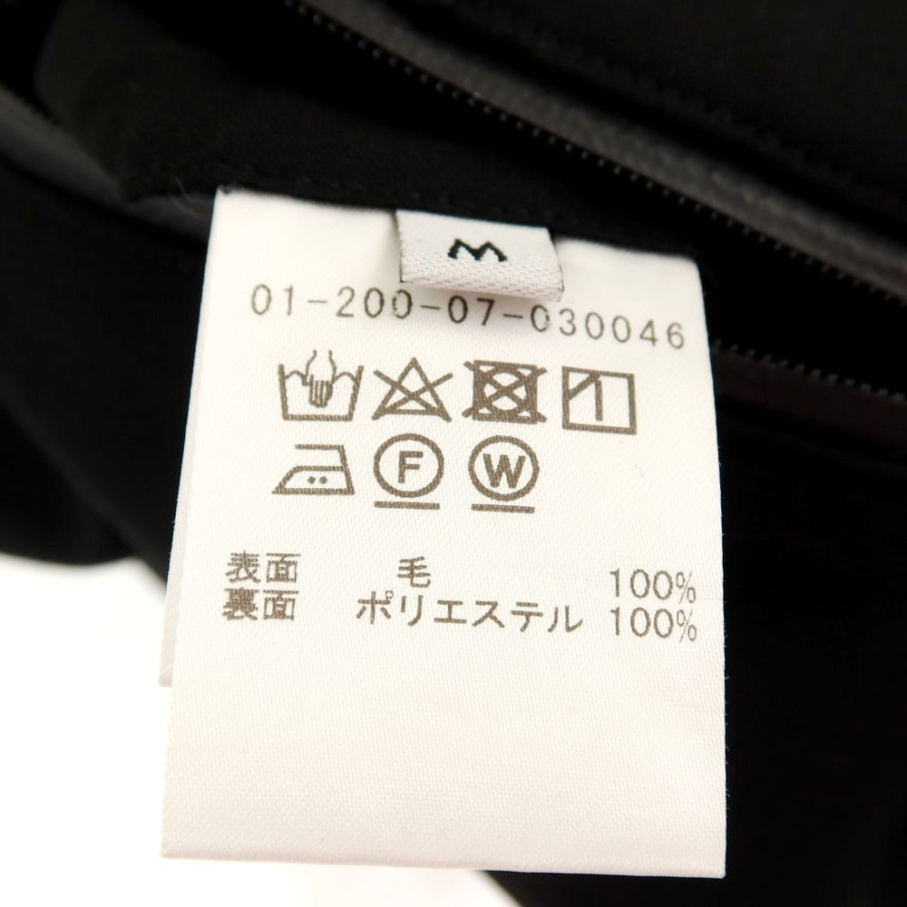 【中古】エストネーション ESTNATION ウール イージーパンツ ブラック【サイズM】【 状態ランクB 】【 メンズ 】