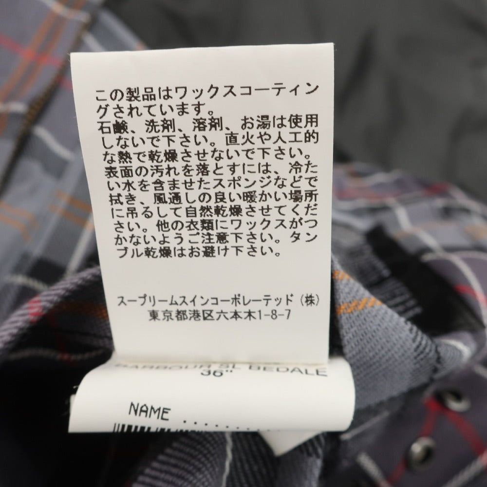 【中古】バブアー Barbour SL BEDALE ビデイル ワックスコットン フィールドジャケット ブラック【サイズ36】【 状態ランクA 】【 メンズ 】