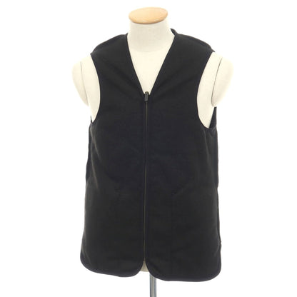 【中古】バブアー Barbour アクリルポリエステル ジップアップ ファー ライナーベスト ブラック【サイズ34】【 状態ランクA 】【 メンズ 】