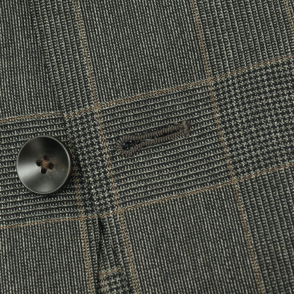 【中古】スーツセレクト SUIT SELECT ウール チェック 2つボタンスーツ グレー【サイズA4】【 状態ランクA 】【 メンズ 】