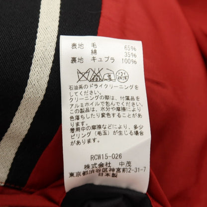 【中古】レインチーター Raincheetah ウールコットン ストライプ 3B カジュアルジャケット ブラックxオフホワイト【サイズS】【 状態ランクA 】【 メンズ 】