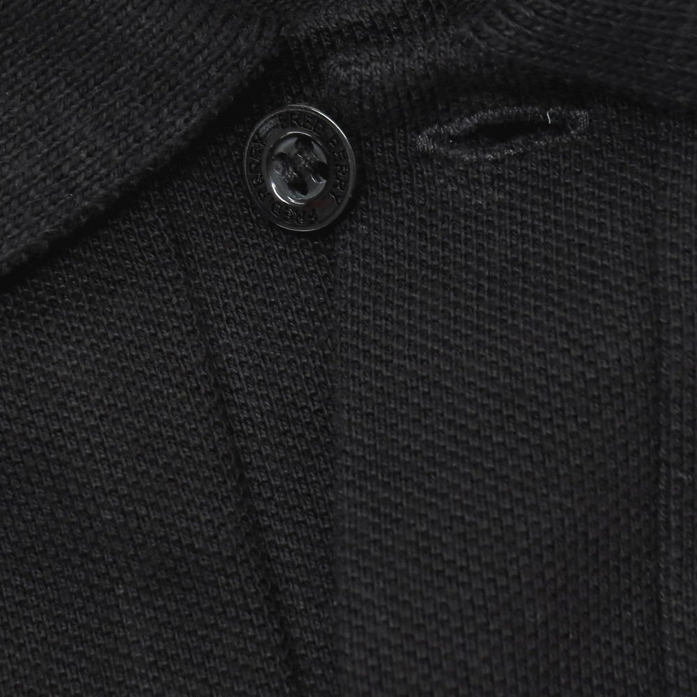 【中古】【未使用】フレッドペリー FRED PERRY コットン 鹿の子 半袖ポロシャツ ブラック【サイズ38】【 状態ランクS 】【 メンズ 】