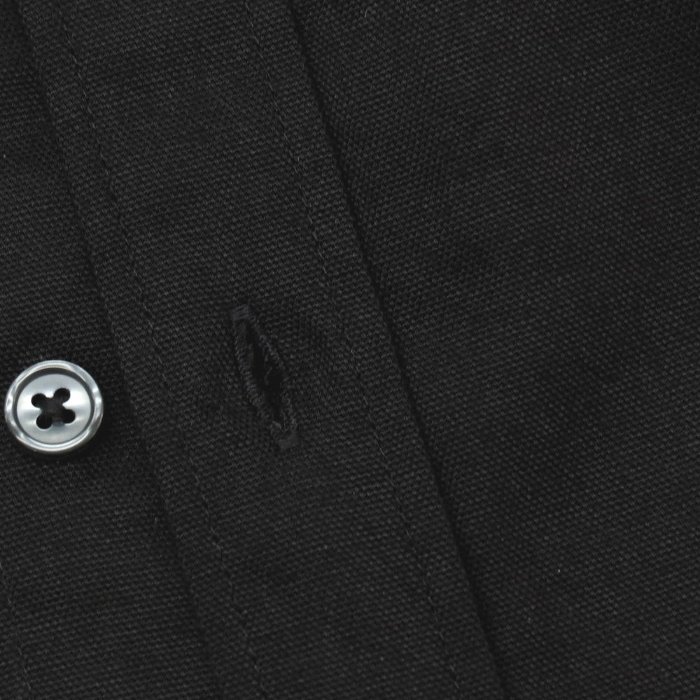 【中古】【未使用】ヴィンテージイーエル VINTAGE.E.L コットン オックスフォード ボタンダウン 半袖シャツ ブラック【サイズM】【 状態ランクS 】【 メンズ 】