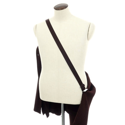 【中古】オム プリッセ イッセイミヤケ HOMME PLISSE ISSEY MIYAKE 2026年春夏 ポリエステル系 プリーツ ブルゾン ブラウン【サイズ表記なし（L位）】【 状態ランクA 】【 メンズ 】