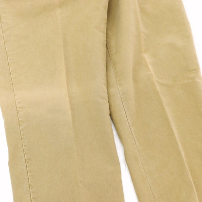 【中古】インコテックス スラックス INCOTEX SLACKS ガーメントダイ ストレッチ コットン カジュアルスラックスパンツ ベージュ【サイズ34】【 状態ランクD 】【 メンズ 】