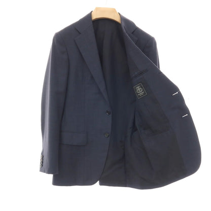 【中古】ストラスブルゴ STRASBURGO ウール 3つボタンスーツ ネイビー【サイズ44】【 状態ランクB 】【 メンズ 】