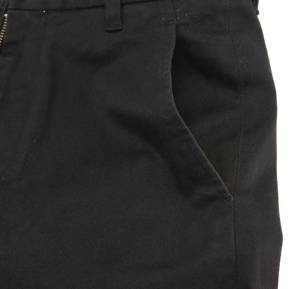 【中古】クロ KURO ストレッチ コットン チノパンツ ブラック【サイズ28】【 状態ランクC 】【 メンズ 】