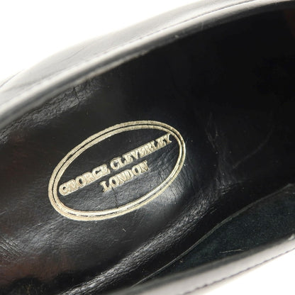 【中古】ジョージ クレバリー GEORGE CLEVERLEY カーフ ローファー ブラック【サイズ8 E】【 状態ランクB 】【 メンズ 】