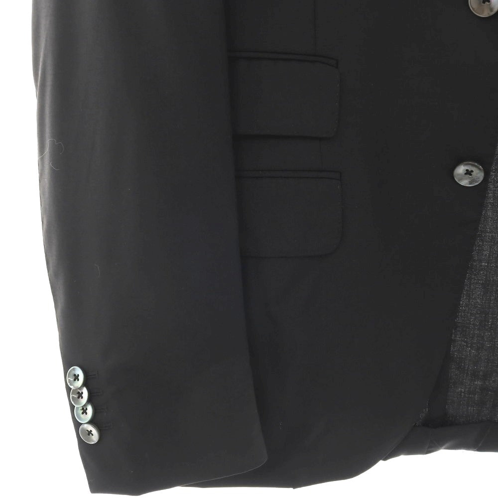 【中古】ザ ジジ THE GIGI ウールモヘヤ 2つボタンスーツ ブラック【サイズ46】【 状態ランクB 】【 メンズ 】