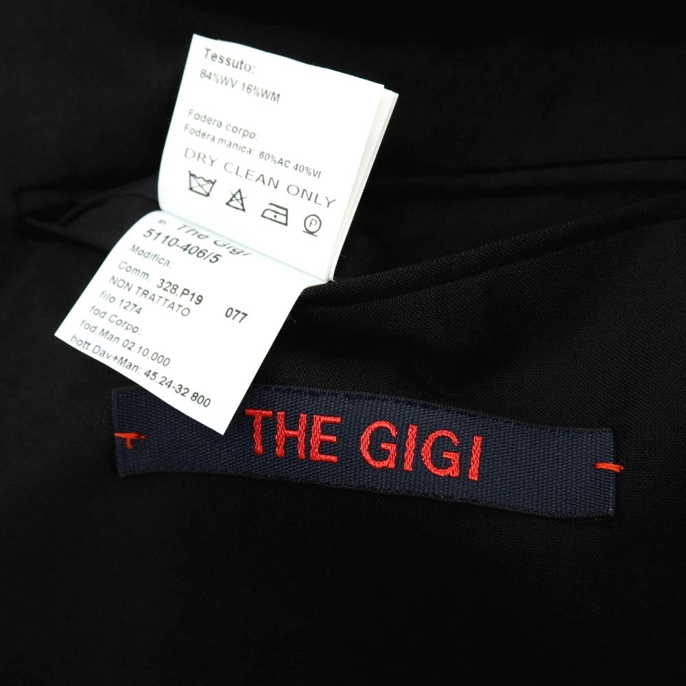 【中古】ザ ジジ THE GIGI ウールモヘヤ 2つボタンスーツ ブラック【サイズ46】【 状態ランクB 】【 メンズ 】