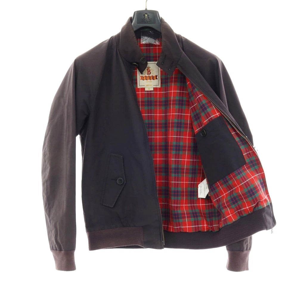 【中古】バラクータ BARACUTA コットンポリエステル G9 ハリントンジャケット スイングトップ グレイッシュネイビー【サイズ36】【 状態ランクD 】【 メンズ 】