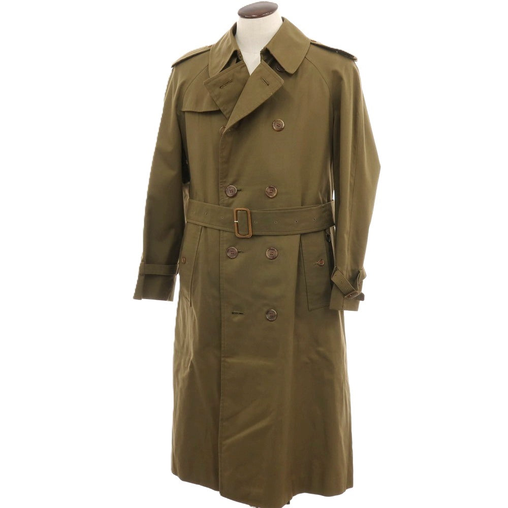 【中古】グレンフェル GRENFELL ポリエステルコットン トレンチコート カーキ【サイズ40】【 状態ランクC 】【 メンズ 】
