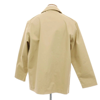 【中古】ジルサンダー JIL SANDER ツイルコットン ジャケット ベージュ【サイズ48】【 状態ランクC 】【 メンズ 】