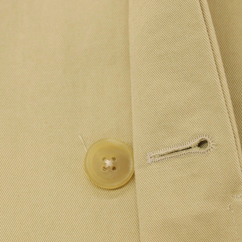 【中古】ジルサンダー JIL SANDER ツイルコットン ジャケット ベージュ【サイズ48】【 状態ランクC 】【 メンズ 】