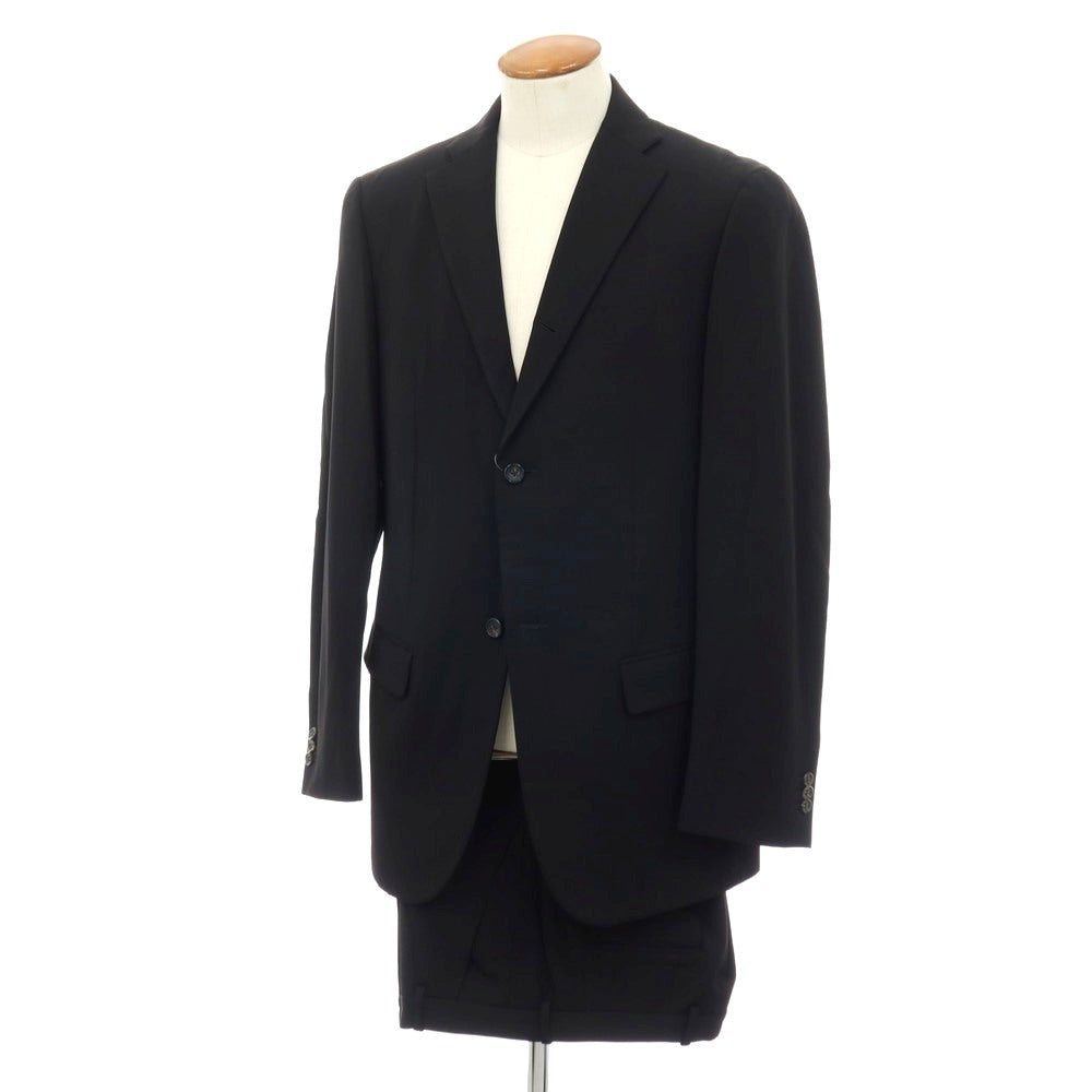 【中古】ジルサンダー JIL SANDER ウール 3つボタンスーツ ブラック【サイズ48】【 状態ランクC 】【 メンズ 】