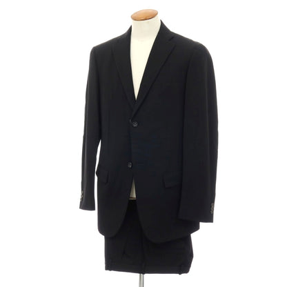 【中古】ジルサンダー JIL SANDER ウール 3つボタンスーツ ブラック【サイズ48】【 状態ランクC 】【 メンズ 】
