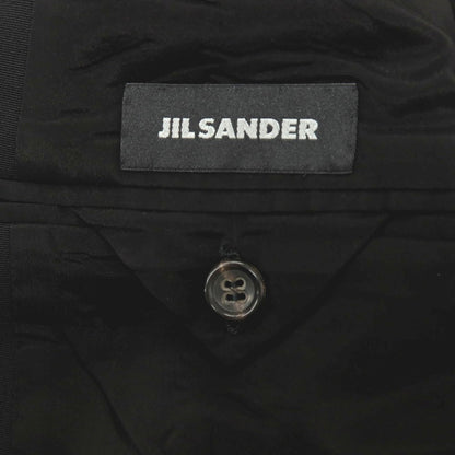 【中古】ジルサンダー JIL SANDER ウール 3つボタンスーツ ブラック【サイズ48】【 状態ランクC 】【 メンズ 】