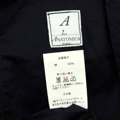 【中古】アナトミカ ANATOMICA コットン サマーフライトジャケット ブルゾン ダークネイビー【サイズL】【 状態ランクB 】【 メンズ 】