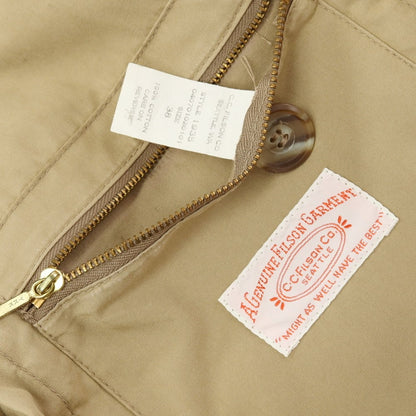 【中古】フィルソン FILSON コットン ワークジャケット ベージュ【サイズ38】【 状態ランクB 】【 メンズ 】