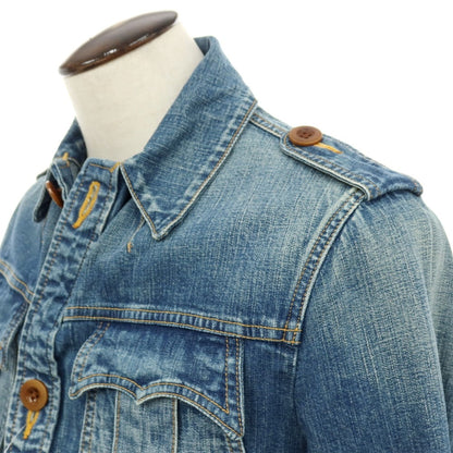 【中古】カラービーコン kolor/BEACON コットンポリウレタン デニムジャケット ブルー【サイズ3】【 状態ランクB 】【 メンズ 】