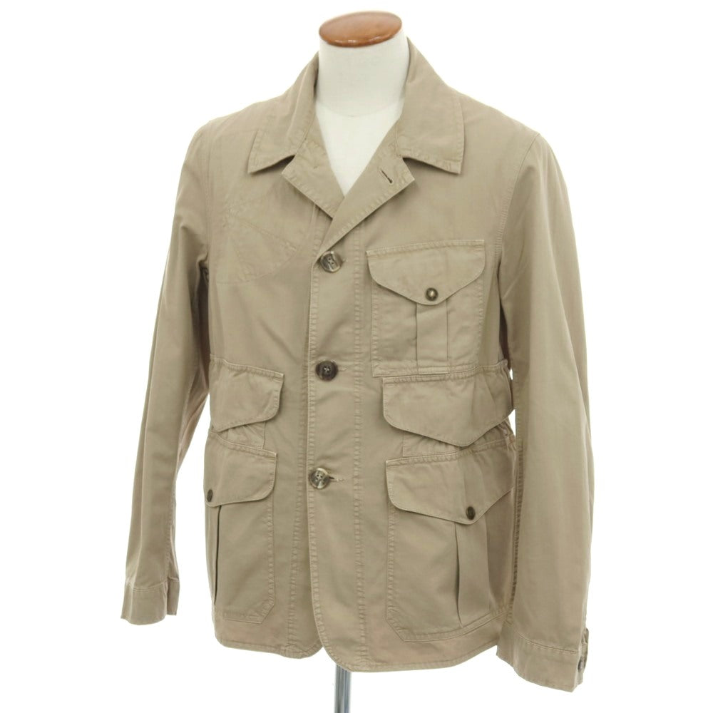 【中古】フィルソン FILSON コットン ハンティングジャケット ベージュ【サイズ38】【 状態ランクC 】【 メンズ 】