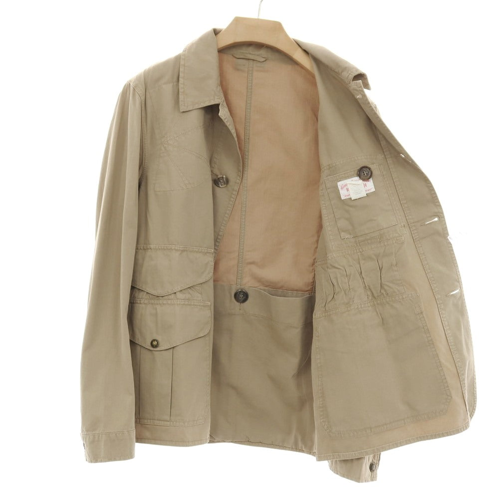 【中古】フィルソン FILSON コットン ハンティングジャケット ベージュ【サイズ38】【 状態ランクC 】【 メンズ 】
