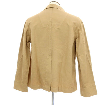 【中古】バレナ BARENA コットンリネン ワークジャケット ベージュ【サイズ52】【 状態ランクB 】【 メンズ 】