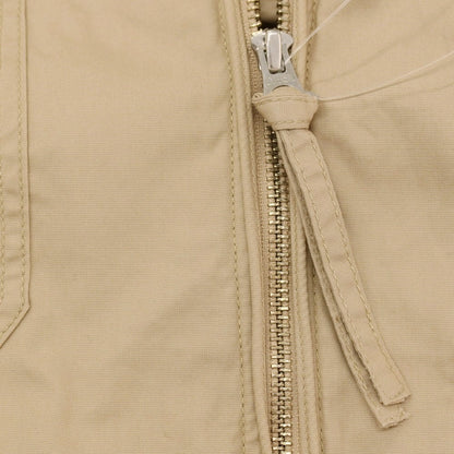 【中古】アナトミカ ANATOMICA コットン ジップアップ サマーフライトジャケット ベージュ【サイズL】【 状態ランクC 】【 メンズ 】