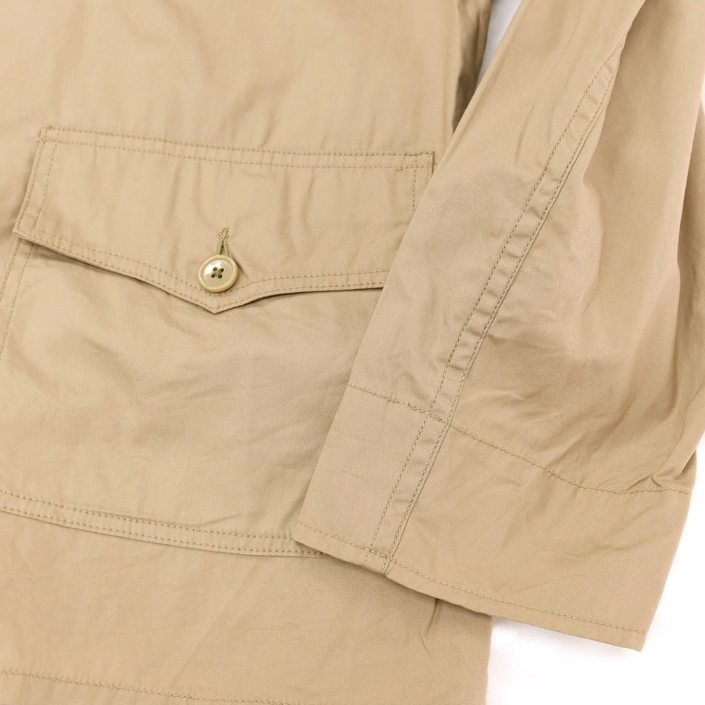 【中古】アナトミカ ANATOMICA コットン ジップアップ サマーフライトジャケット ベージュ【サイズL】【 状態ランクC 】【 メンズ 】