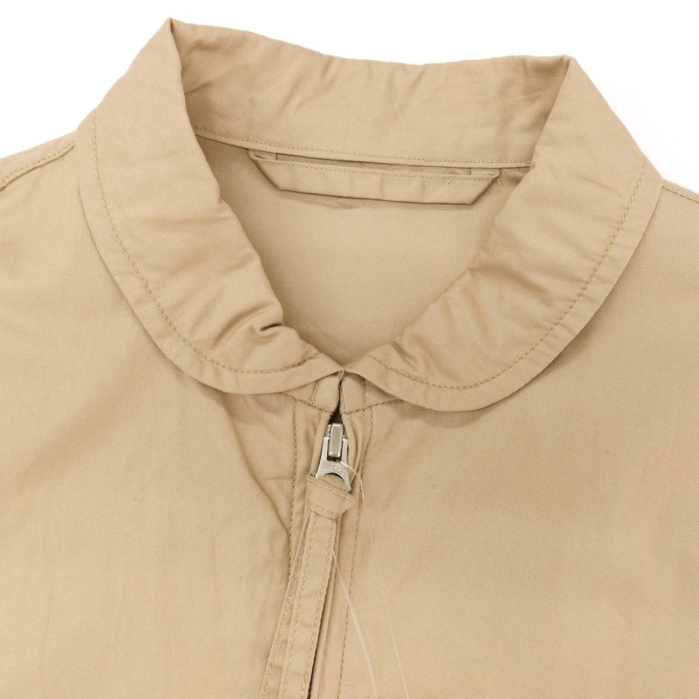 【中古】アナトミカ ANATOMICA コットン ジップアップ サマーフライトジャケット ベージュ【サイズL】【 状態ランクC 】【 メンズ 】